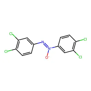 3,3',4,4'-Tetrachloroazoxybenzene structure