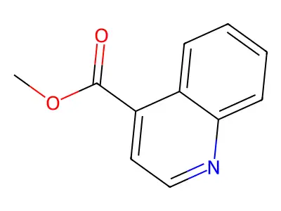 Methyl quinoline-4-carboxylate structure