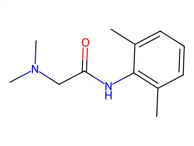 2-(二甲氨基)-N-(2,6-二甲基苯基)乙酰胺 structure