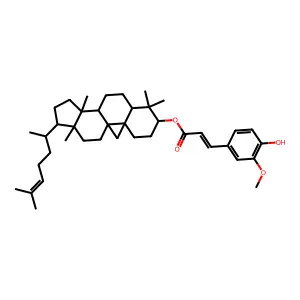 Cycloartenol ferulic acid ester structure