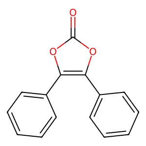 1,3-Dioxol-2-one, 4,5-diphenyl- structure