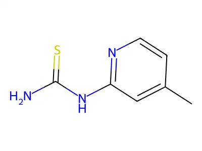 (3-Methyl-pyridin-2-yl)-thiourea structure