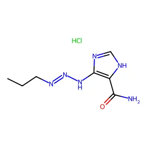 5-(3-丙基-1-三氮烯基)咪唑-4-甲酰胺 structure