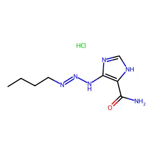 5-(3-丁基-1-三氮烯基)咪唑-4-甲酰胺 structure