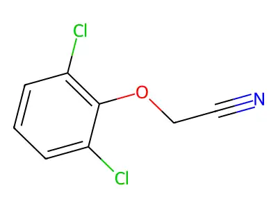 2-(2,6-Dichlorophenoxy)acetonitrile structure