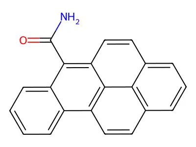 Benzo(a)pyrene-6-carboxamide structure