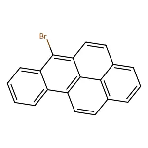 6-Bromobenzo(a)pyrene structure