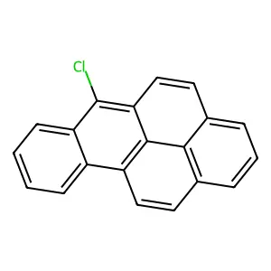 Benzo(a)pyrene, 6-chloro- structure