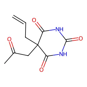 Brallobarbital M (des-Br, OH) structure