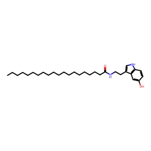 N-花生酰-5-羟色胺 structure