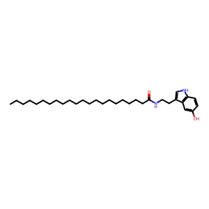 N-Behenoyl-5-hydroxytryptamine structure