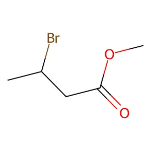 3-溴丁酸甲酯 structure