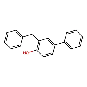 3-(Phenylmethyl)(1,1'-biphenyl)-4-ol structure