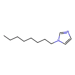 N-octyl imidazole structure