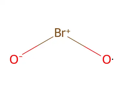二氧化溴 structure