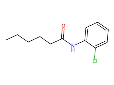 N-(2-chlorophenyl)hexanamide structure