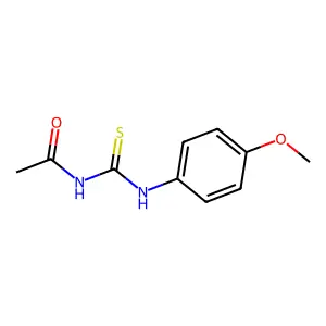 N-((4-Methoxyphenyl)carbamothioyl)acetamide structure