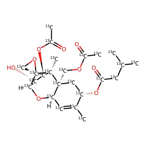 T-2黴菌毒素 structure