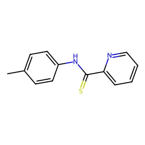 2-Pyridinecarbothioamide, N-(4-methylphenyl)- structure