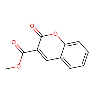 Methyl 2-oxo-2H-1-benzopyran-3-carboxylate structure
