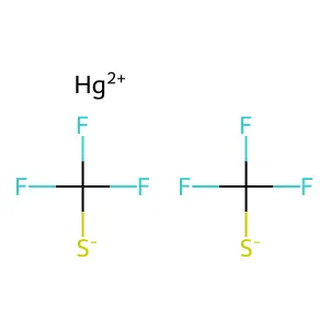 三氟甲硫醇汞 structure