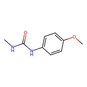 1-(P-Anisyl)-3-methylurea structure