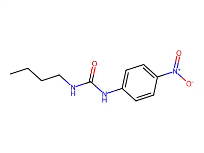 1-Butyl-3-(4-nitrophenyl)urea structure