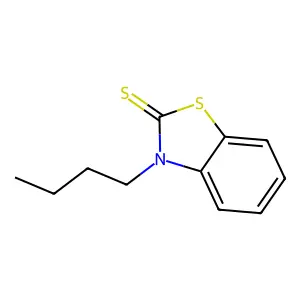 3-Butyl-1,3-benzothiazole-2(3H)-thione structure