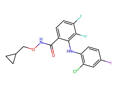 PD 184352, Free Base structure