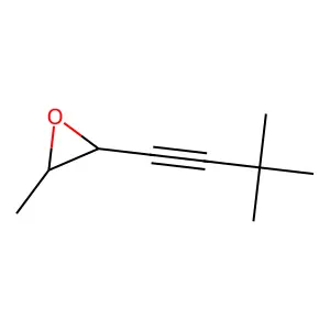 5,6-Epoxy-2,2-dimethyl-3-heptyne structure