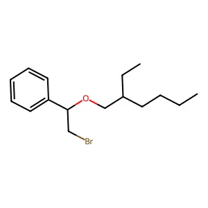 α-(溴甲基)苄基2-乙基己基醚 structure