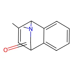 9,12-Dimethyl-9-azatricyclo[6.2.2.02,7]dodeca-2,4,6,11-tetraen-10-one structure