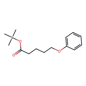 Trimethylsilyl 5-phenoxypentanoate structure