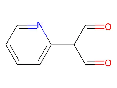3-Hydroxy-2-pyridin-2-ylprop-2-enal structure