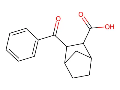 3-Benzoylbicyclo[2.2.1]heptane-2-carboxylic acid structure