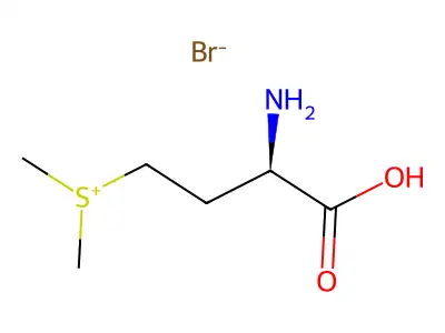 D-Methionine methylsulfonium bromide structure