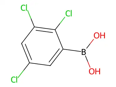 2,3,5-Trichlorophenylboronic acid structure