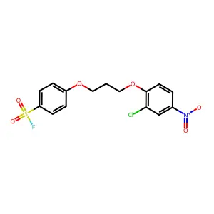 Ethyl 2-cyano-2-fluorobutanoate structure