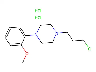 1-(3-Chloropropyl)-4-(2-methoxyphenyl)piperazine structure