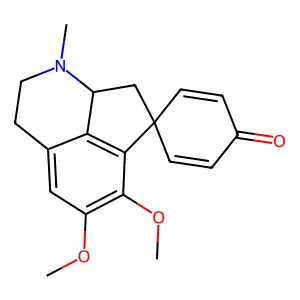 Pronuciferine structure