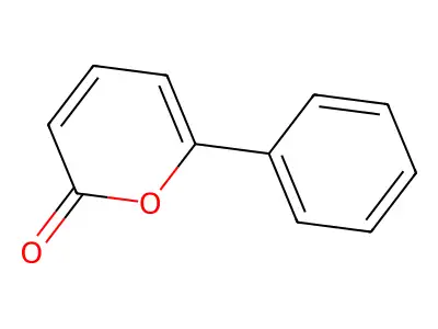 6-phenyl-2H-pyran-2-one structure
