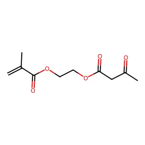 4-Hydroxy-2-methylidenebutanoic 3-oxobutanoic anhydride structure
