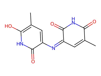 Amylocyanine structure