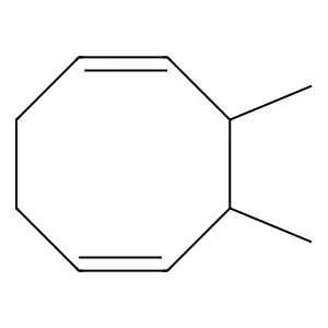 1,5-Cyclooctadiene, 3,4-dimethyl- structure