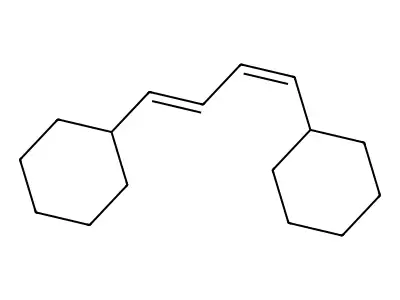 [(1Z,3E)-4-cyclohexylbuta-1,3-dienyl]cyclohexane structure