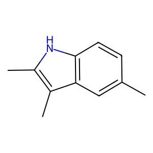 2,3,5-Trimethylindole structure