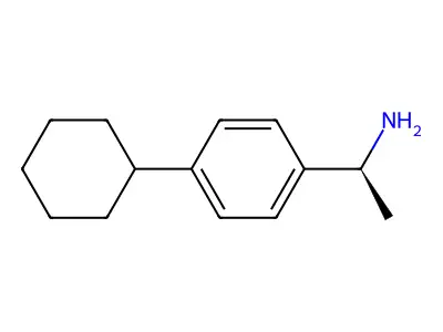 1-(4-Cyclohexylphenyl)ethanamine structure