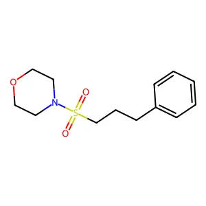 4-(3-Phenylpropylsulfonyl)morpholine structure