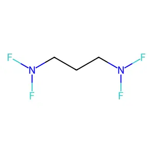N,N,N',N'-四氟-1,3-丙二胺 structure