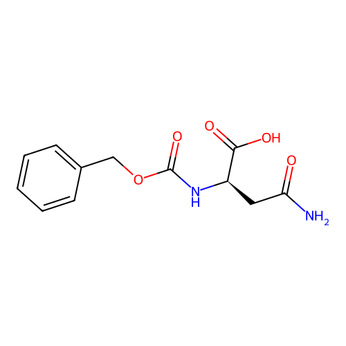 N-Cbz-D-Asparagine structure